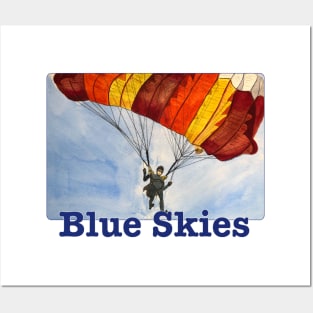 Blue Skies Posters and Art